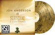 Survival & Other Stories - Jon Anderson album cover and gold vinyl