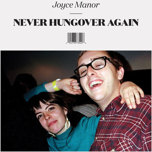 Joyce Manor - Never Hungover Again album cover. 