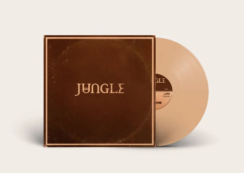 Jungle - Sunshine album cover and peach vinyl
