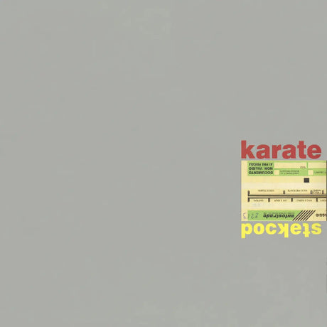 Karate - Pockets album cover. 
