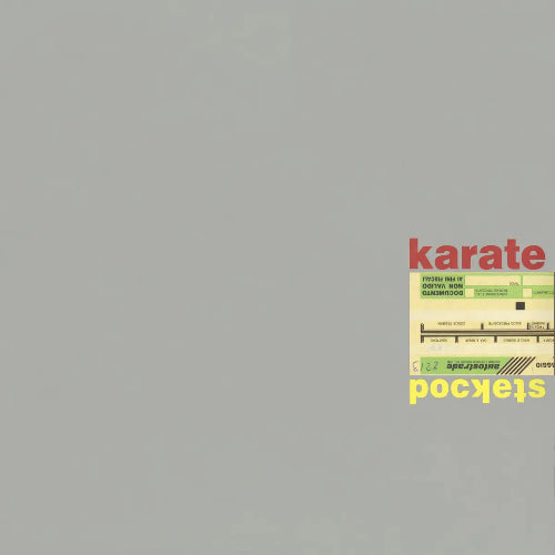 Karate - Pockets album cover. 
