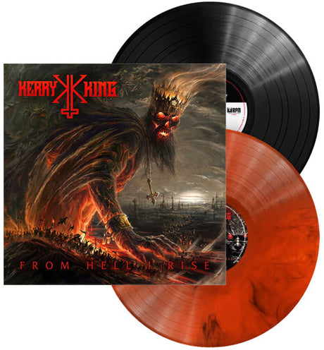 Kerry King - From Hell I Rise album cover and black / orange 2LP vinyl