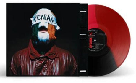 Kneecap - Fenian album cover and black/red vinyl