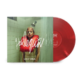 Lady Gaga - Harlequin album cover and red vinyl. 