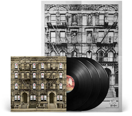 Led Zeppelin Physical Graffiti album cover and 3LP. 