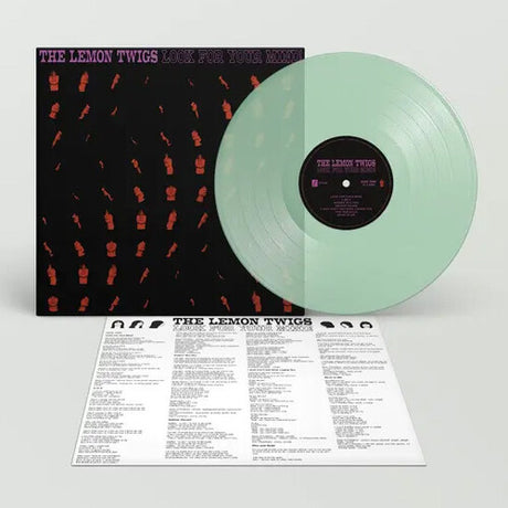 Lemon Twigs - Look for Your Mind! album cover and clear green vinyl