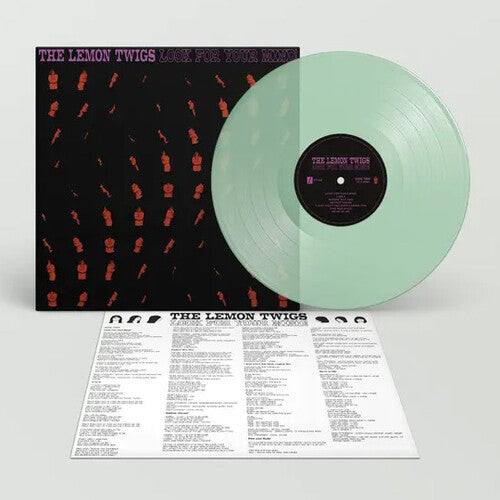 Lemon Twigs - Look for Your Mind! album cover and clear green vinyl