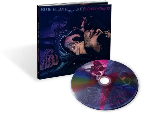 Lenny Kravitz - Blue Electric Light album cover and CD. 