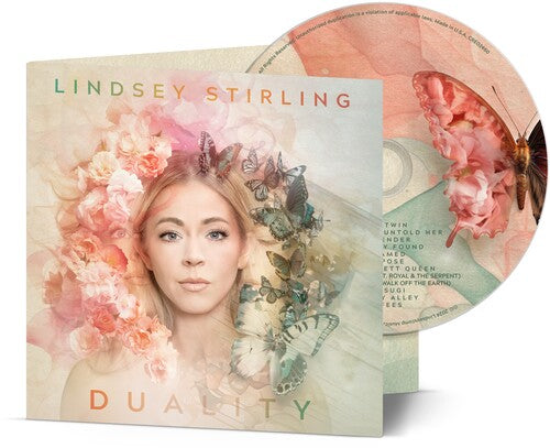 Lindsey Stirling - Duality album cover and CD. 