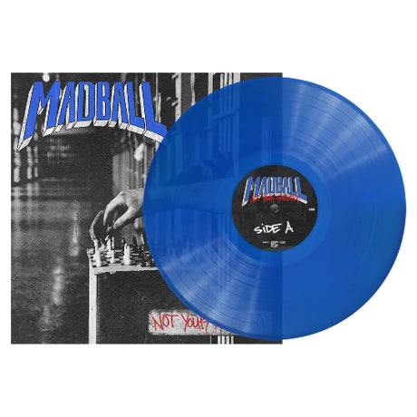 Madball - Not Your Kingdom album cover and blue vinyl