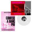 Madonna - Confessions II alternate album cover and white vinyl