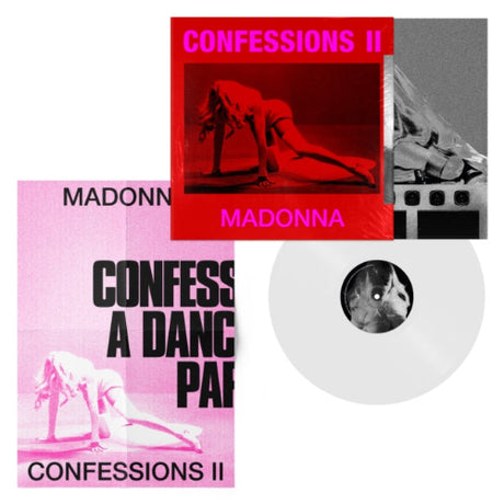 Madonna - Confessions II alternate album cover and white vinyl