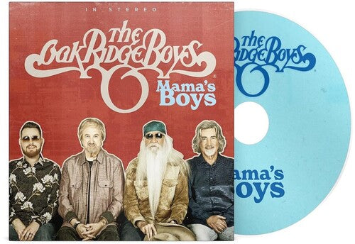 The Oak Ridge Boys mamas boys album cover with blue CD 