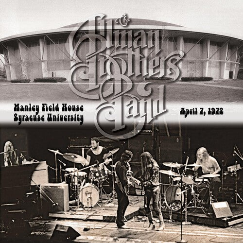 the allman brothers band manley  field house  syracuse university album cover 