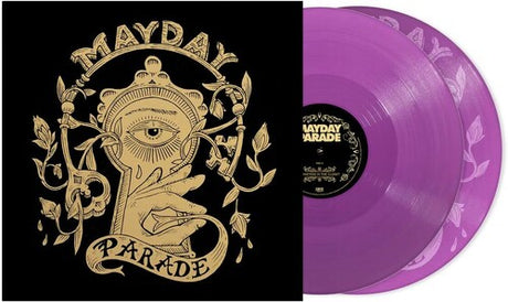 Monster In the Closet  - Mayday Parade album cover and 2LP purple vinyl. 