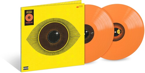 Meshell Ndegeocello - No More Water album cover and 2LP orange vinyl. 