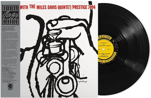 Miles Davis - Cookin' with the Miles Davis Quintet album cover and vinyl