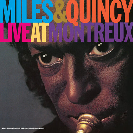 Miles Davis & Quincy Jones - Live At Montreux album cover. 