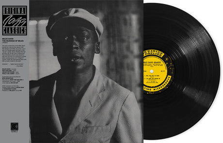 Miles Davis - The Musings Of Miles album cover and black vinyl. 