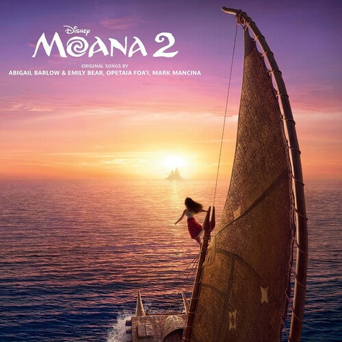 Moana 2 soundtrack album cover. 