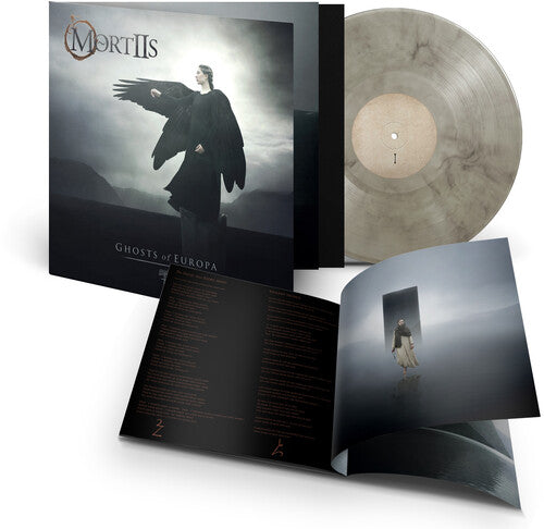 Mortiis - Ghosts of Europa album cover, smokey grey vinyl and booklet