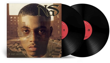 Nas - It Was Written album cover and 2LP vinyl