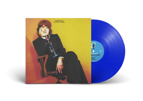 Neal Francis - Return To Zero album cover and blue vinyl. 