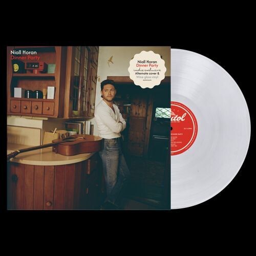 Niall Horan - Dinner Party album cover and clear vinyl