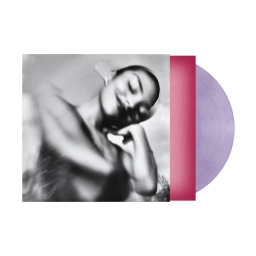 Olivia Dean - The Art Of Loving album cover and lilac vinyl. 