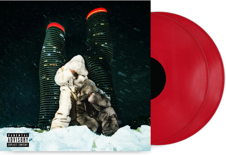 PARTYNEXTDOOR & Drake - $ome $exy $ongs 4 U album cover and 2LP red vinyl. 