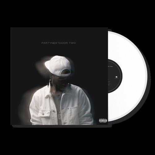 Partynextdoor - Partynextdoor Two album cover and white vinyl. 