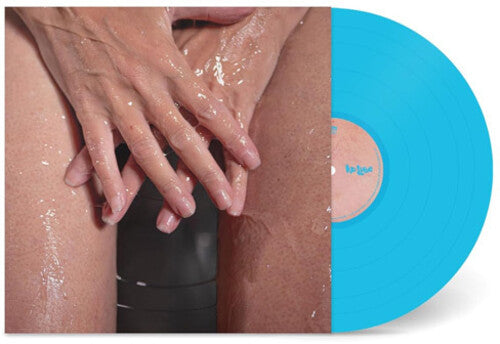 Peaches - No Lube So Rude album cover and blue vinyl