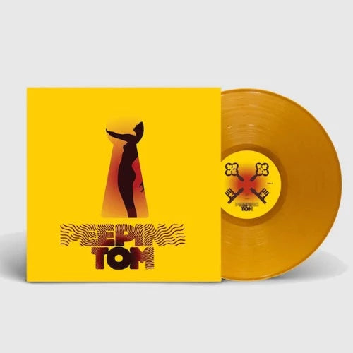 Peeping Tom - Peeping Tom album cover and tan vinyl. 