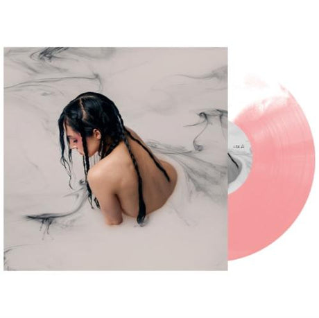 Poppy - Negative Spaces album cover and white/pink vinyl