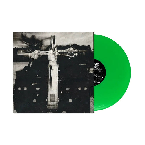 Portrayal of Guilt - ...Beginning of the End album cover and green vinyl