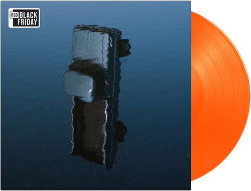 Post Malone - Long Bed album cover with an orange vinyl record