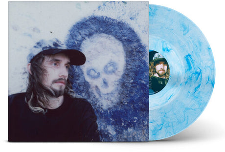 Pouya - Foreverglades album cover and blue vinyl