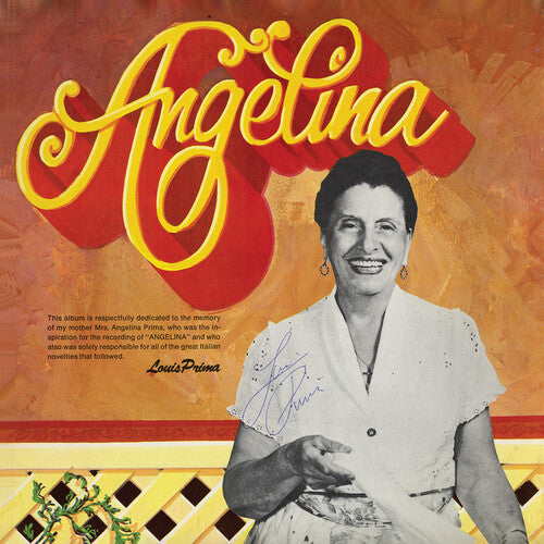 Louis Prima - Angelina album cover
