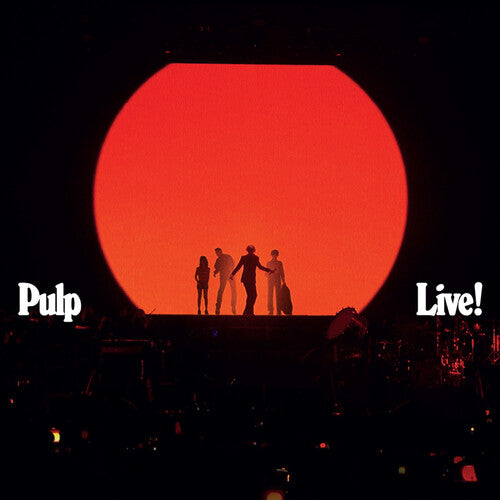 Pulp - Live! album cover. 