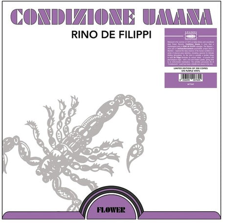 Rino De Filippi - Condizione Umana album cover. 