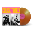 Role Model - Chuck Timely and The Hourglass album cover and orange vinyl. 