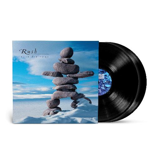 Rush - Test For Echo album cover and 2LP vinyl. 