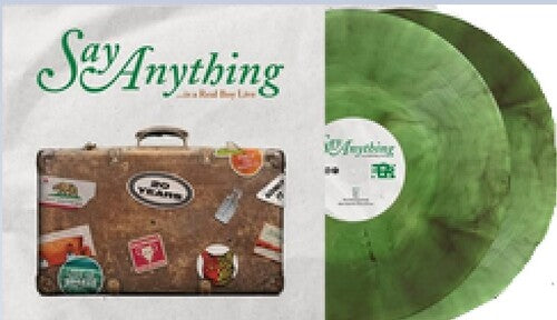 Say Anything - ...Is a Real Boy album cover and 2LP green vinyl