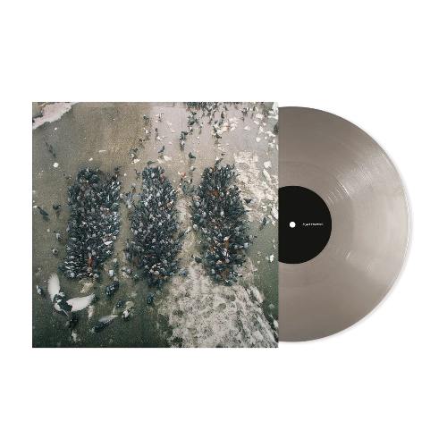 Show Me the Body - Alone Together album cover and silver vinyl. 
