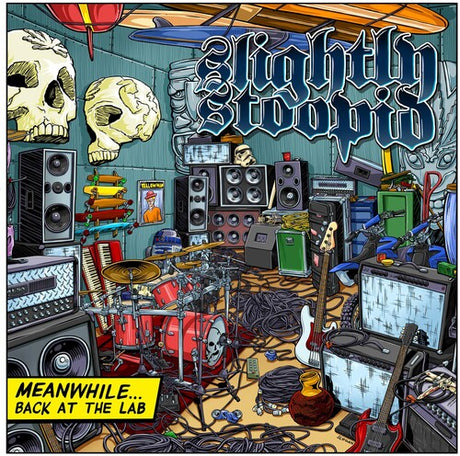 Slightly Stoopid - Meanwhile... Back at the Lab album cover. 