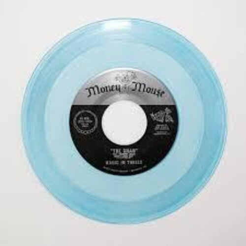 Magic In Threes - The Snag blue vinyl single record