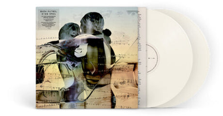 Snow Patrol - Eyes Open album cover and 2LP white vinyl