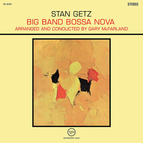 Stan Getz - Big Band Bossa Nova album cover. 