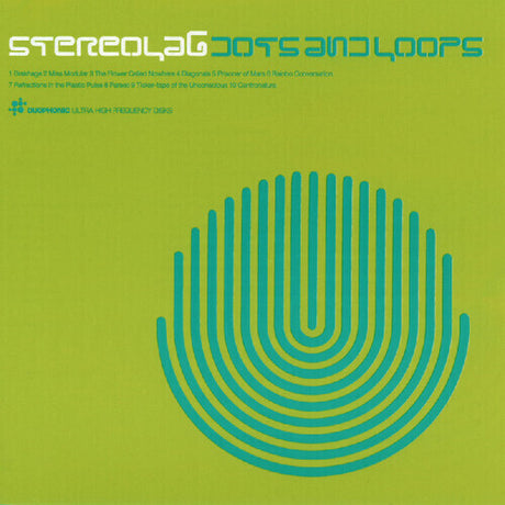 Stereolab - Dots and Loops album cover. 