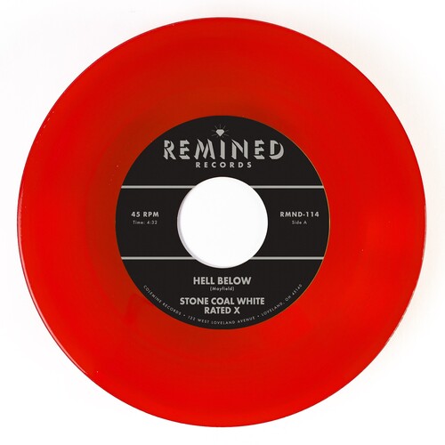 Stone Coal White - Hell Below / Free red 7" vinyl
